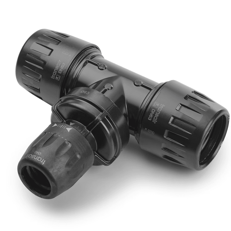 2" (50mm) to 1" (25mm) Reducing Tee