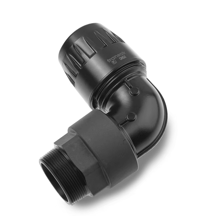 2-1/2" (63 mm) 2-1/2" Male NPT Threaded 90° Elbow