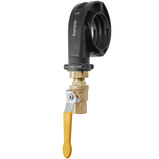 2-1/2" (63mm) Quick Assembly Bracket w/ 3/4" Female Threaded NPT Ball Valve