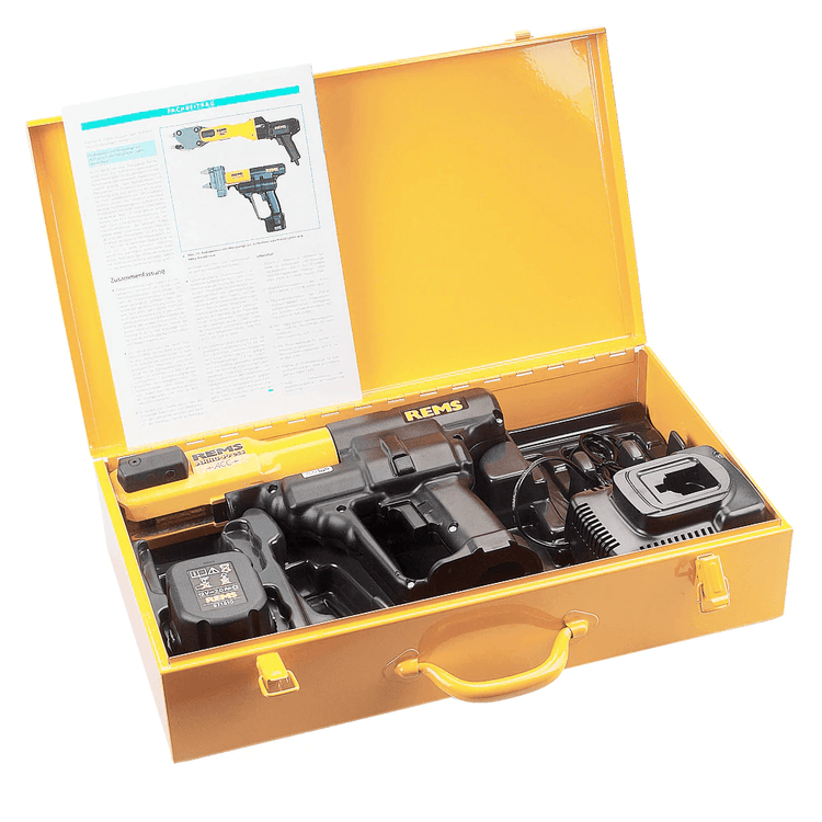 Portable Lugging Tool Kit (Includes: Tool, Battery, & Charger) - Jaws Sold Seperately