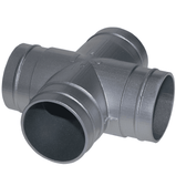 4" (101mm) Equal Cross