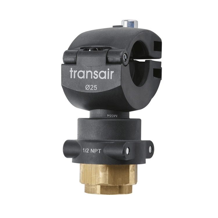 1-1/2" (40mm) Simple Reducing Bracket w/ 1/2" Female Threaded NPT Drop Outlet