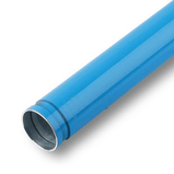 Blue 8" (220mm) pipe, 20 feet long